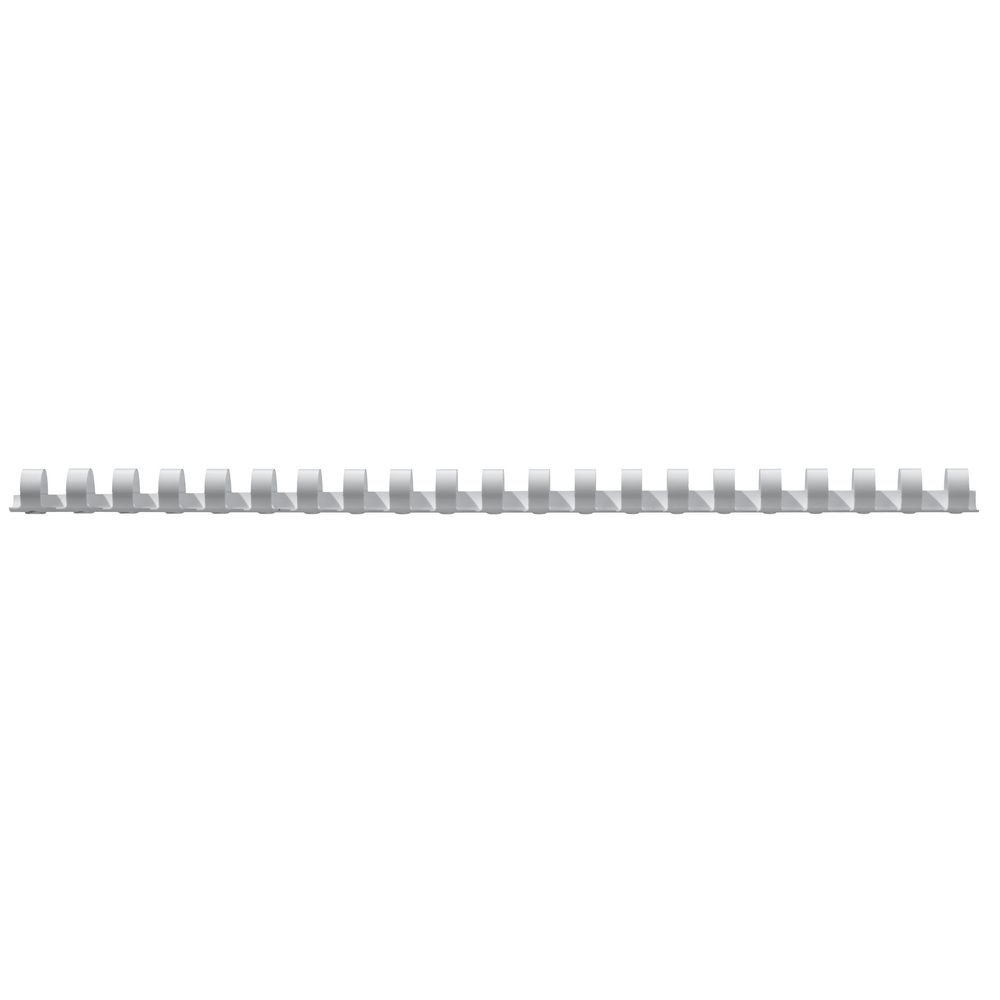 GBC Binding Comb 21 Loop Plastic 12mm White 100 Pack