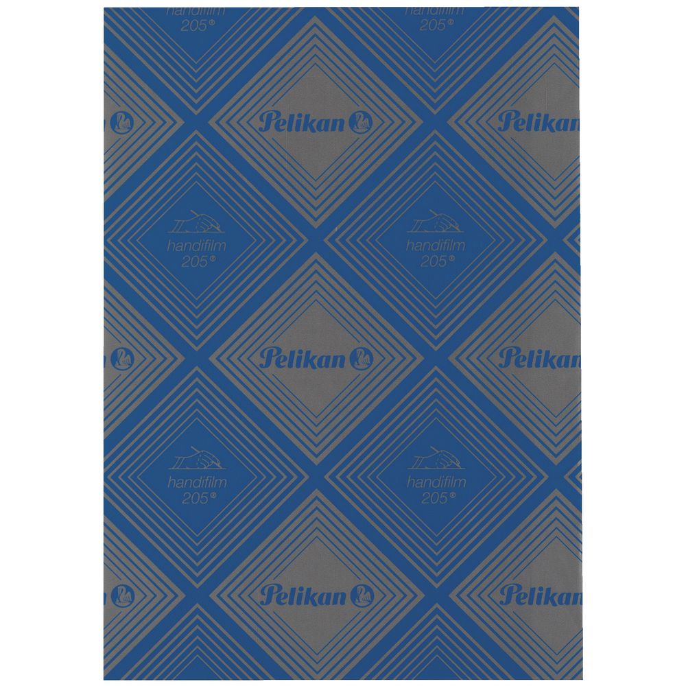 Pelikan A4 Handifilm 205 Pencil Carbon Film Blue 100 Pack Officeworks