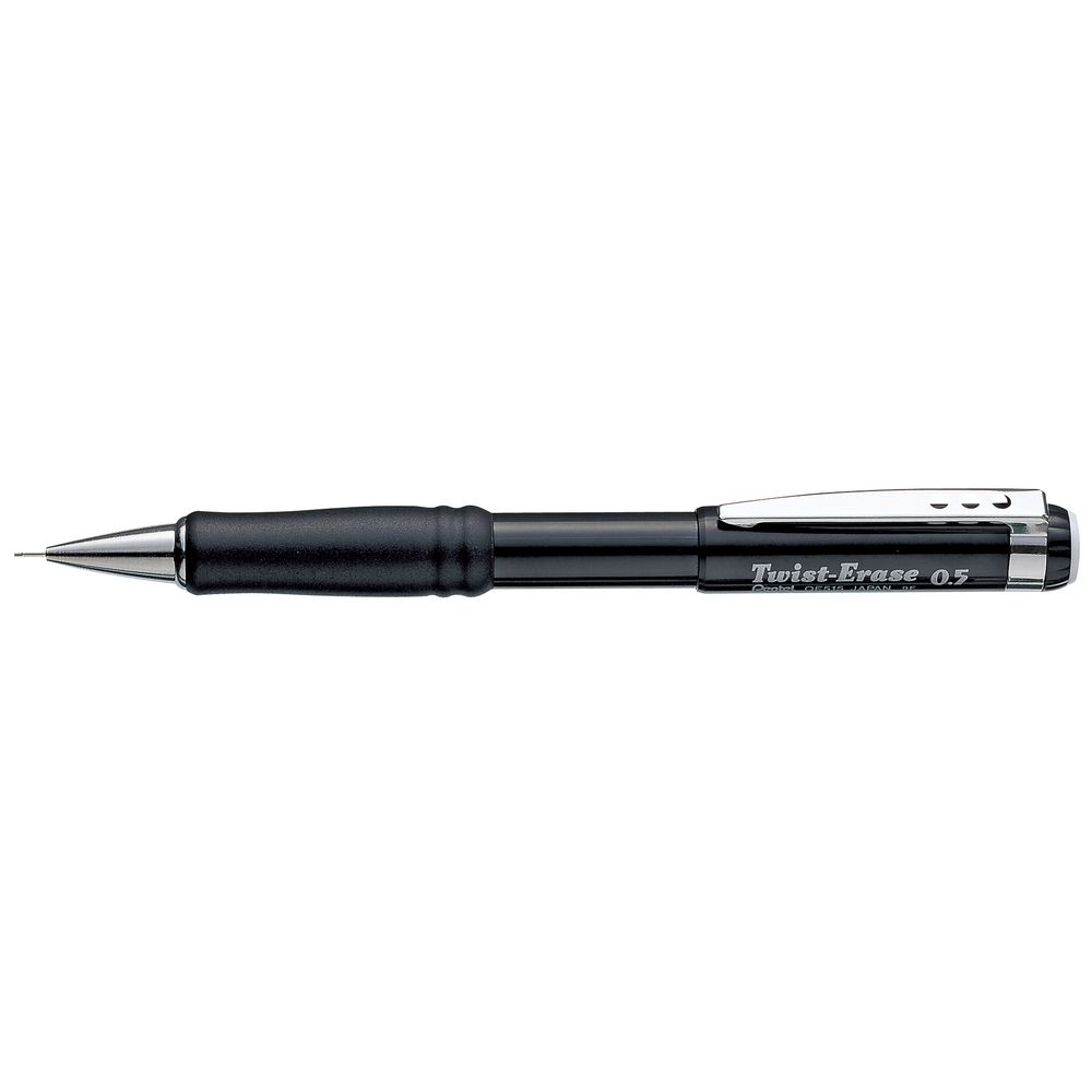 Pentel Twist-Erase 0.5 mm Mechanical Pencil Black