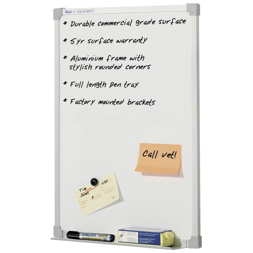 Penrite Premium Magnetic Whiteboard 450 x 600mm