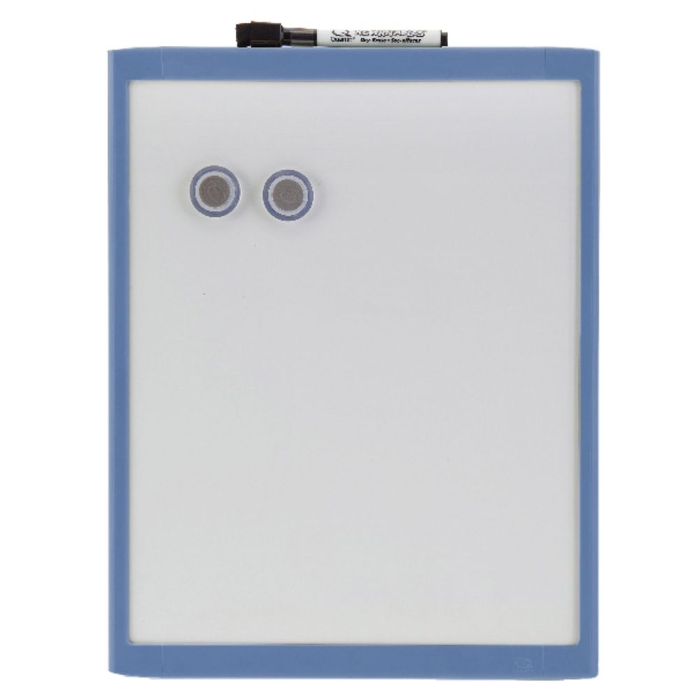 Quartet Basics Magnetic Whiteboard 280 x 360mm Blue