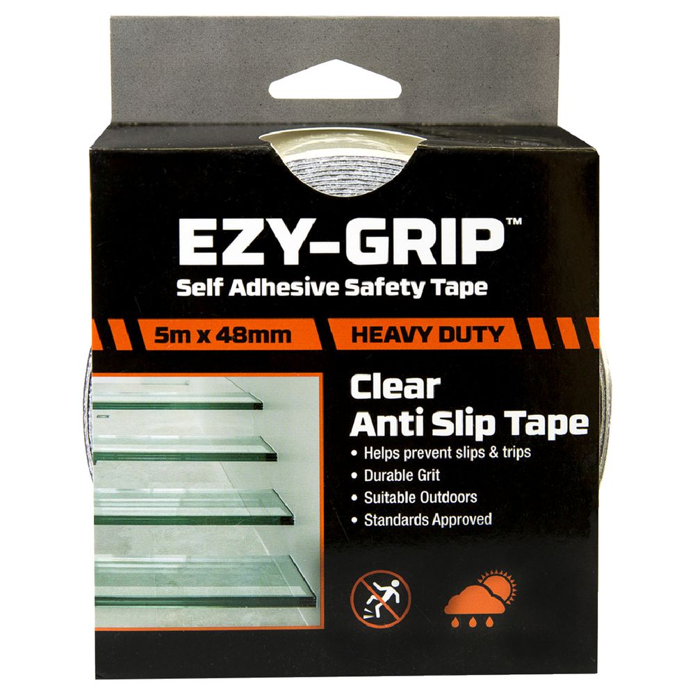 Ezgrip High Grit Tape 48mm x 5m Clear