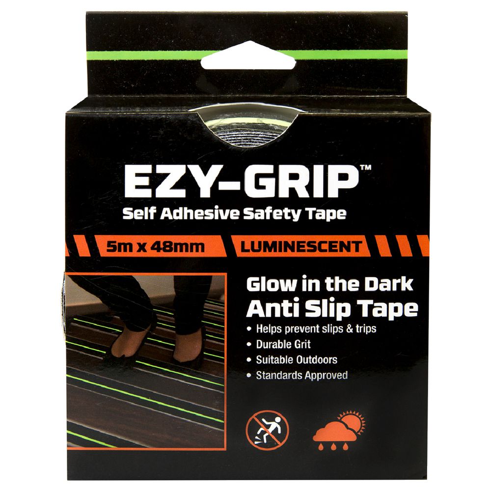 EZY-GRIP Luminescent Anti Slip Tape 48mm x 5m