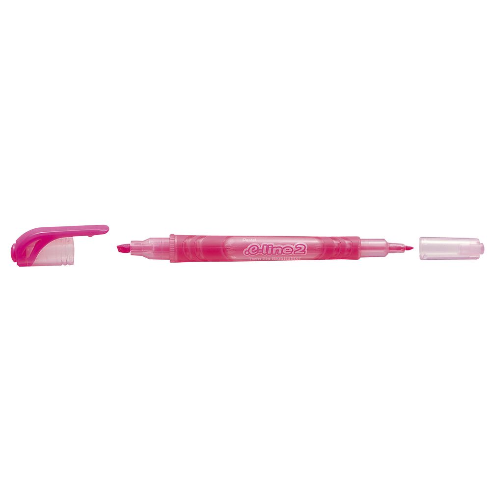 Pentel E-line 2 Twin Highlighter Pink