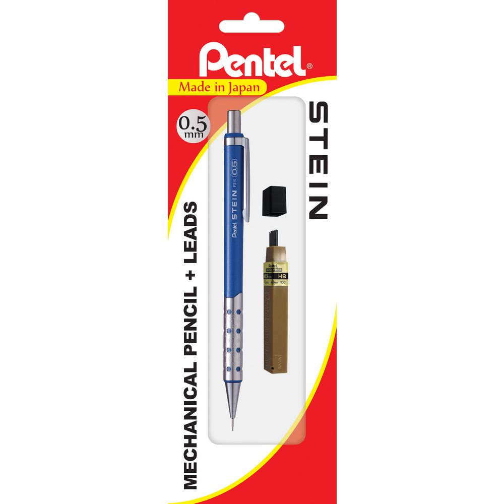 Pentel Stein P315 Mechanical Pencil 0.5mm Blue Barrel