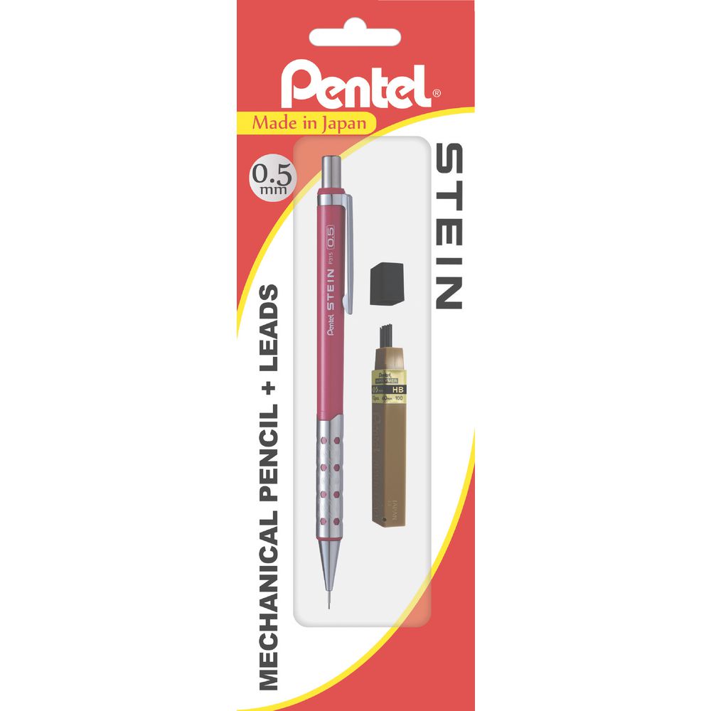 Pentel Stein P315 Mechanical Pencil 0.5mm Pink Barrel