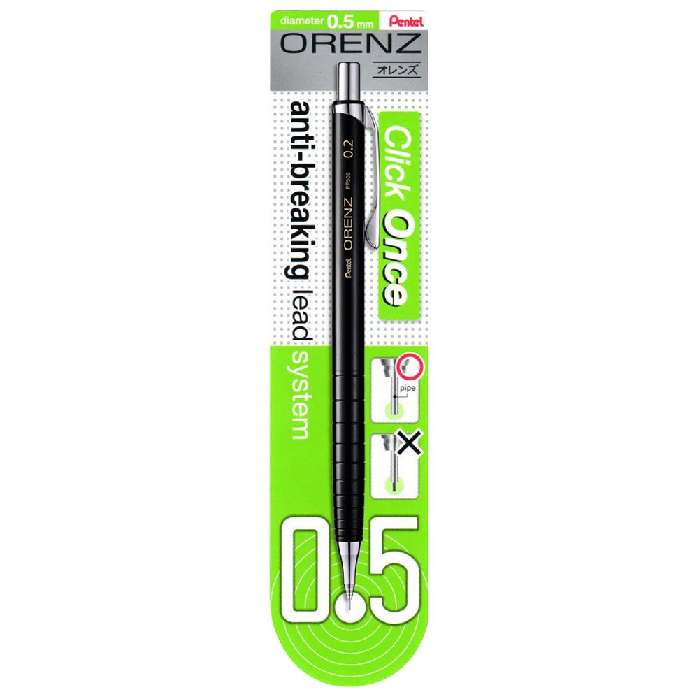 Pentel Orenz Mechanical Pencil 0.5mm Black