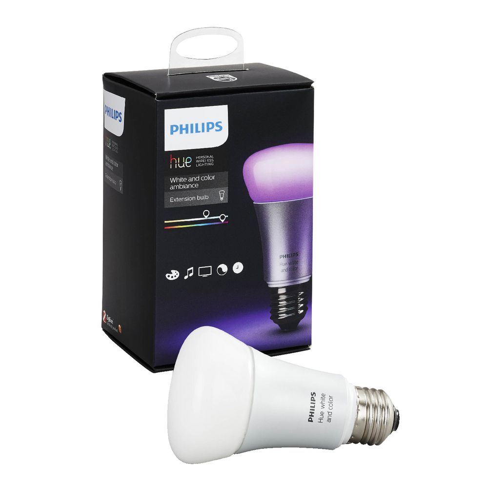 Philips Hue White and Colour Ambience E27 Extension Bulb