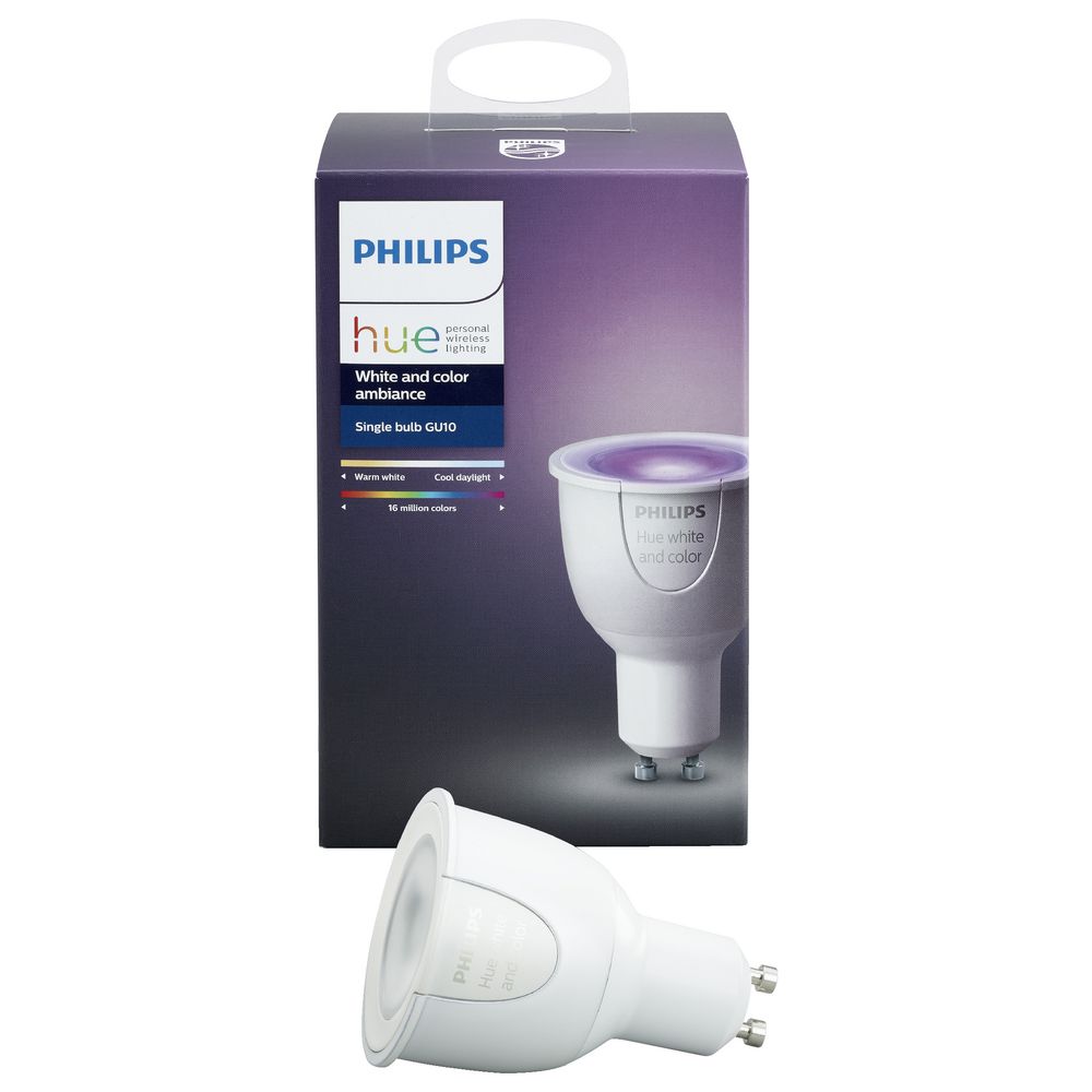Philips Hue White and Colour Ambience GU10 Downlight