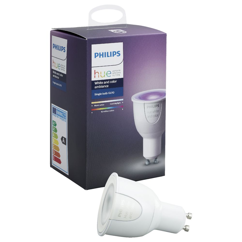 Philips Hue White and Colour Ambience GU10 Downlight