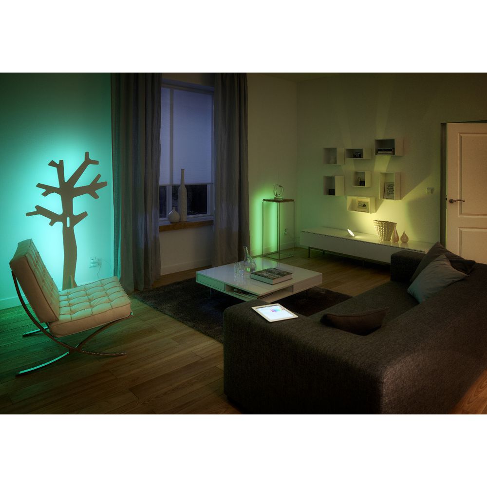 Philips Hue White and Colour Ambiance E27 Bulb Starter Kit