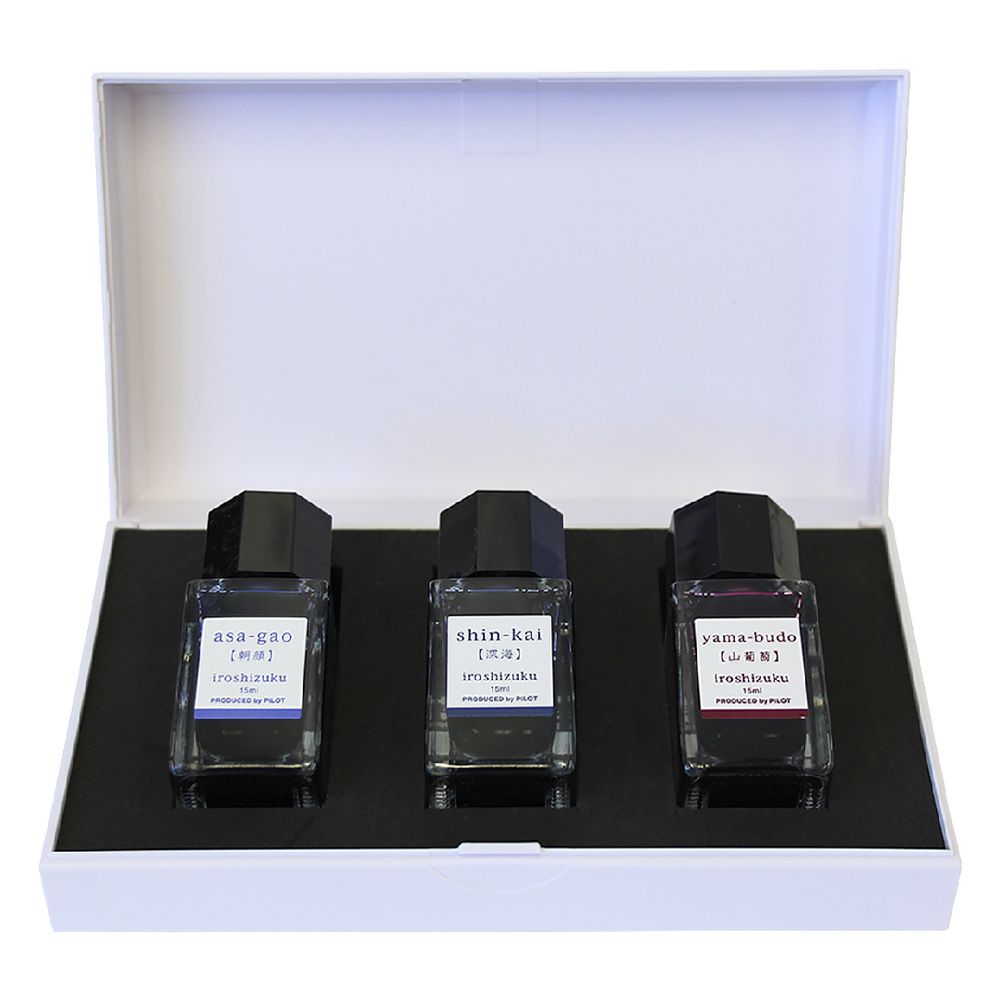 Pilot Iroshizuku Ink Gift Set Morning Glory 3 Pack