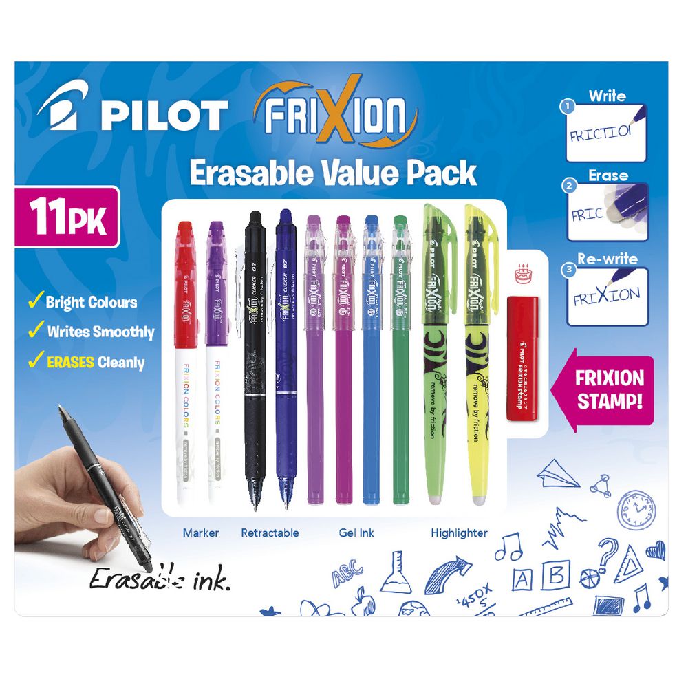 Pilot Frixion Value Pack Assorted