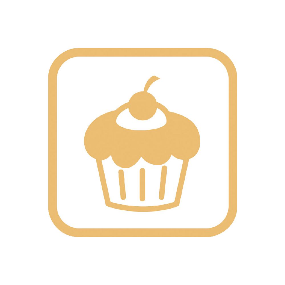 Pilot Frixion Stamps Cup Cake Apricot Orange