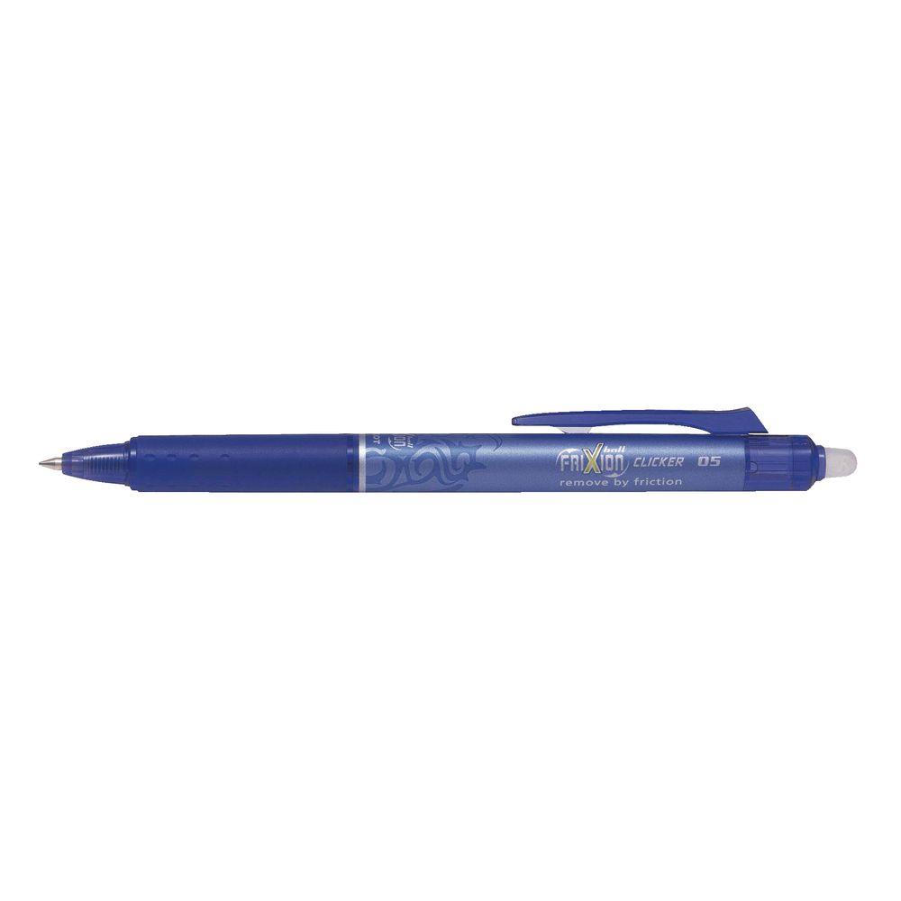 Pilot Frixion 0.5 Retractable Erasable Gel Pen Blue