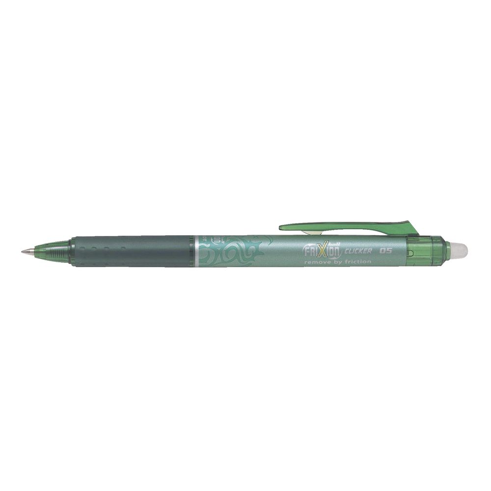 Pilot Frixion 0.5 Retractable Erasable Gel Pen Green