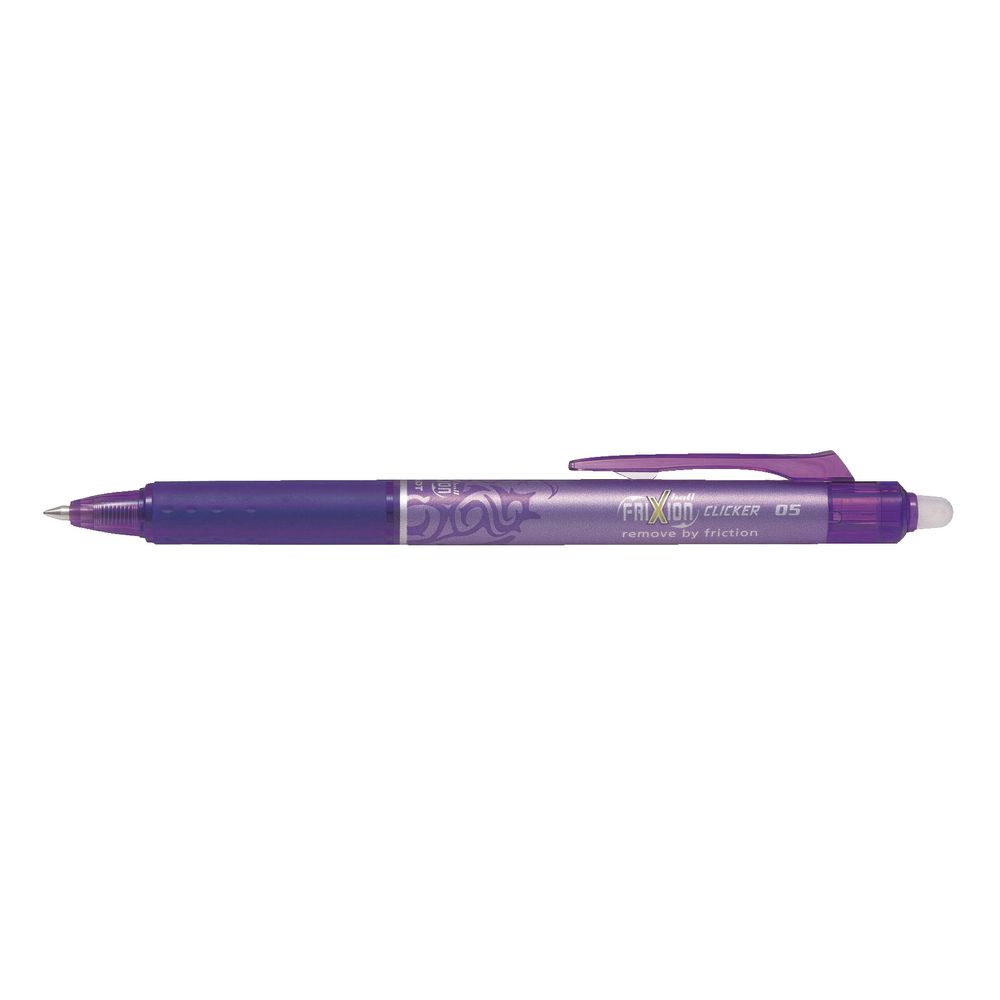 Pilot Frixion 0.5 Retractable Erasable Gel Pen Violet