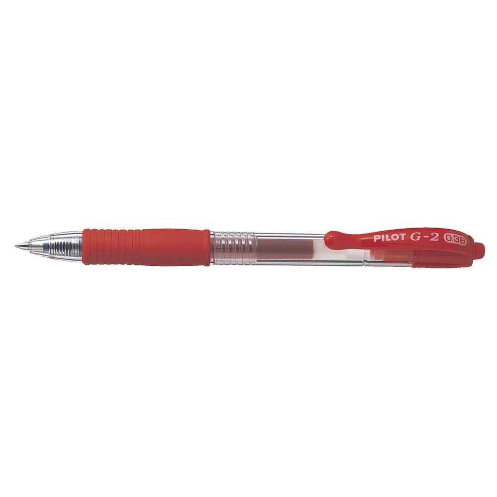 Pilot G-2 Ultra Fine Retractable Gel Pen Red