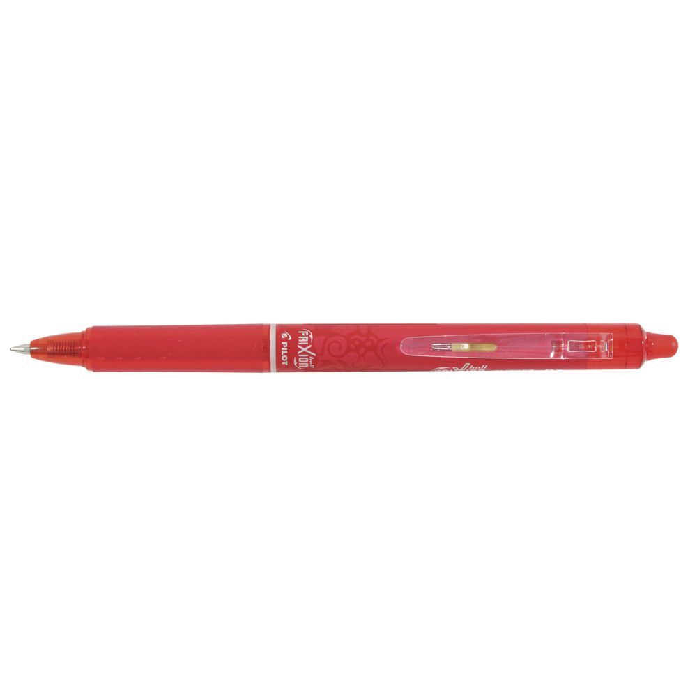 Pilot Frixion Fine Retractable Erasable Gel Pen Red