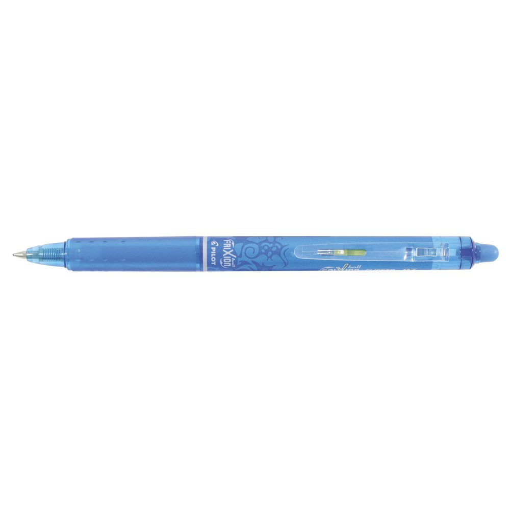 Pilot Frixion Fine Retractable Erasable Gel Pen Light Blue