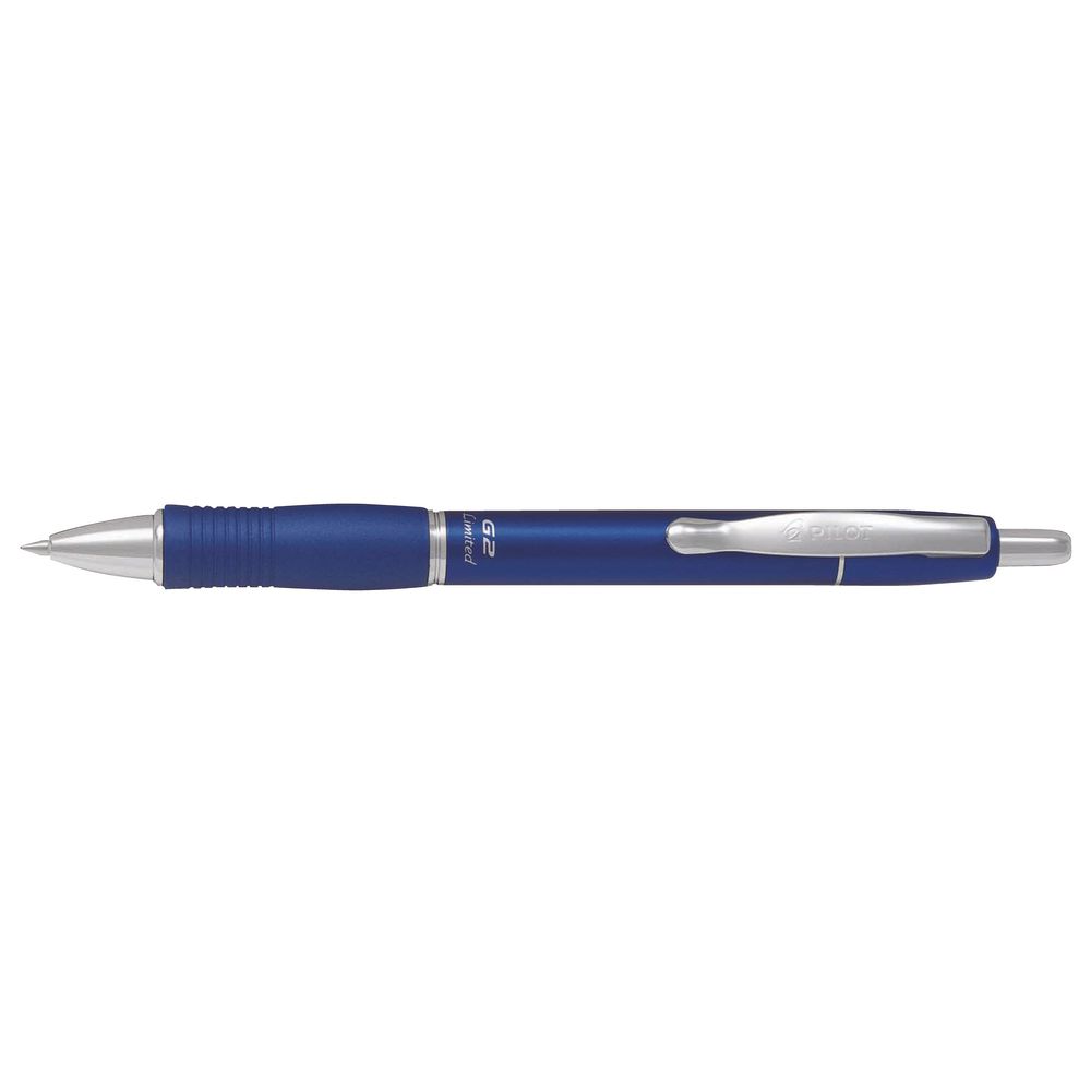Pilot G2 Limited Retractable Gel Pen Metallic Blue
