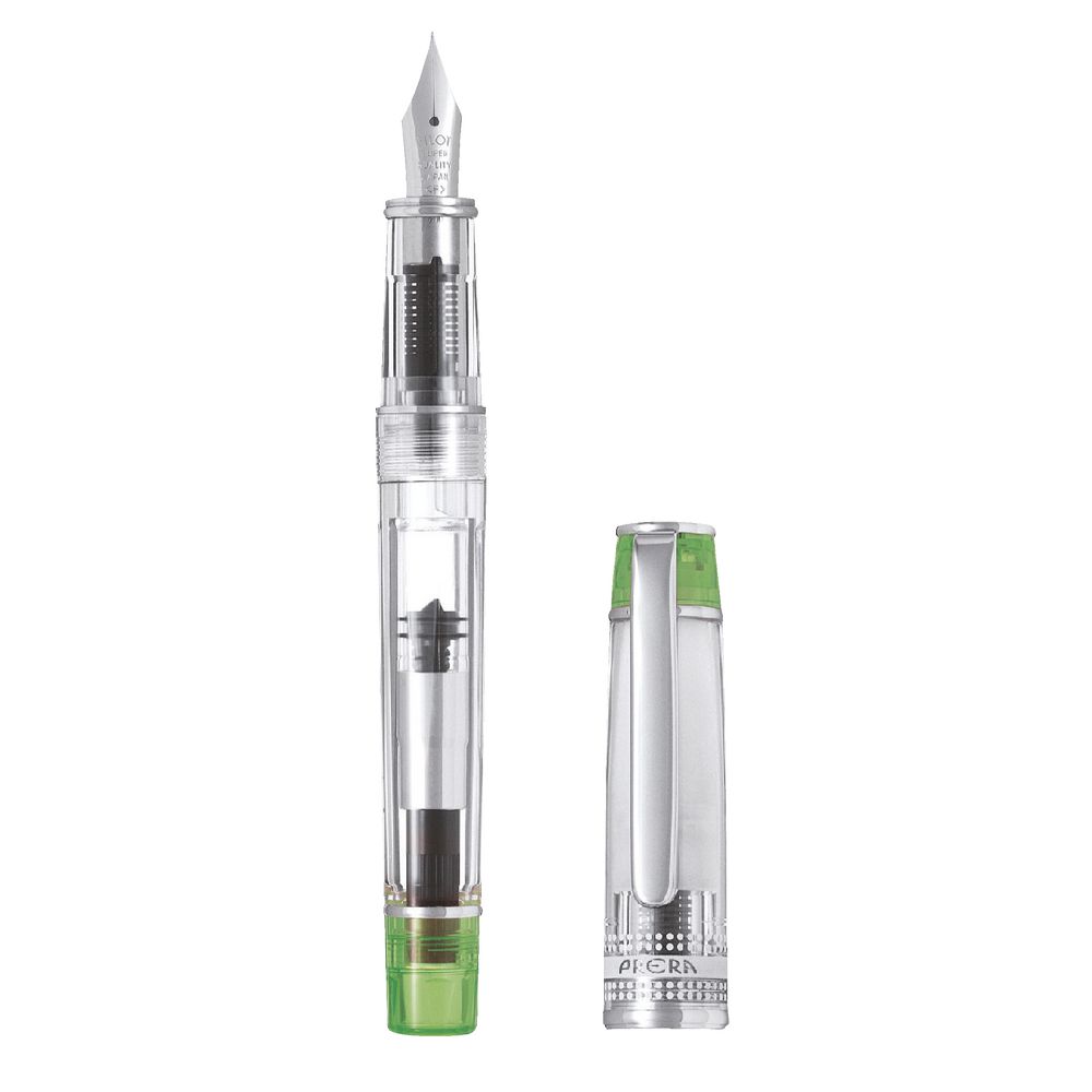 Pilot Prera Fountain Pen Translucent Lime Green
