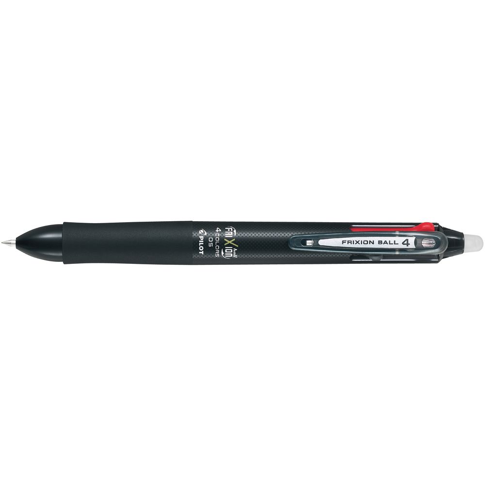 Pilot Frixion 4 Erasable Gel Pen Black