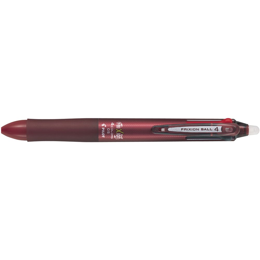 Pilot Frixion 4 Erasable Gel Pen Red