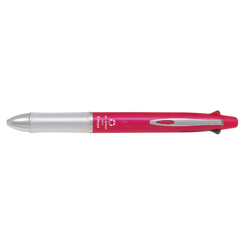 Pilot Dr Grip 4 + 1 Multifunction Ballpoint Pen Pink