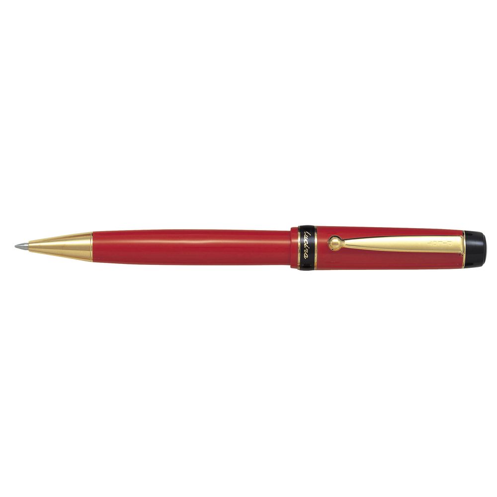Pilot Lucina Retractable Ballpoint Pen Red Barrel