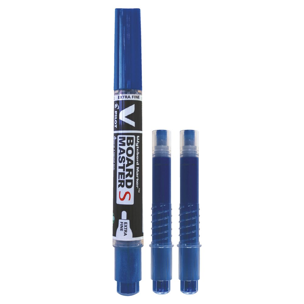 Pilot V Board Whiteboard Markers With Refills Blue