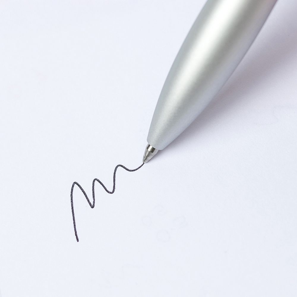 筆記具 PILOT ACRODRIVE Limited-Edition GRAY PILOT Acro Drive Ballpoint Pen,Black Ink,Non-slip Grip for