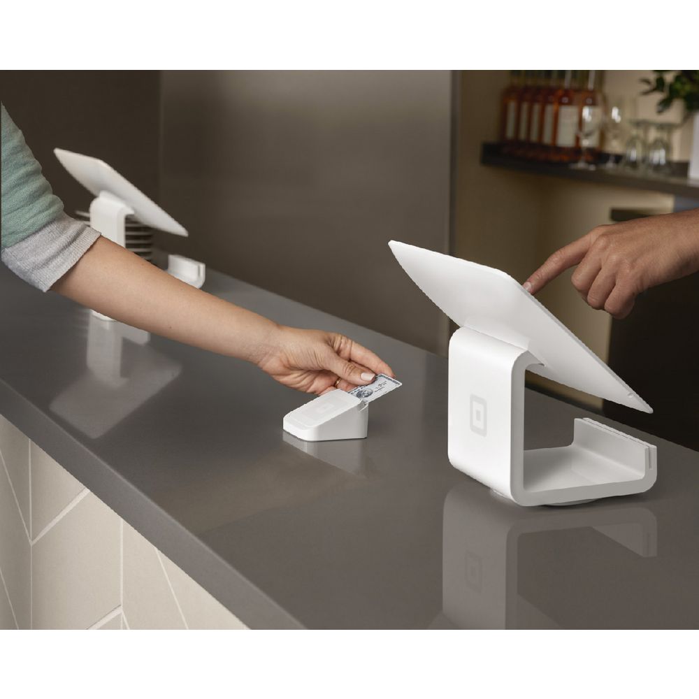 Square POS Stand with Contactless and Chip Card Reader