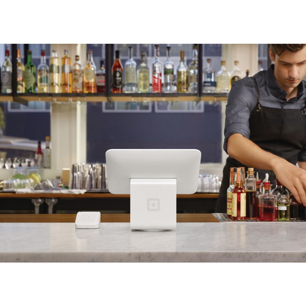 Square POS Stand with Contactless and Chip Card Reader