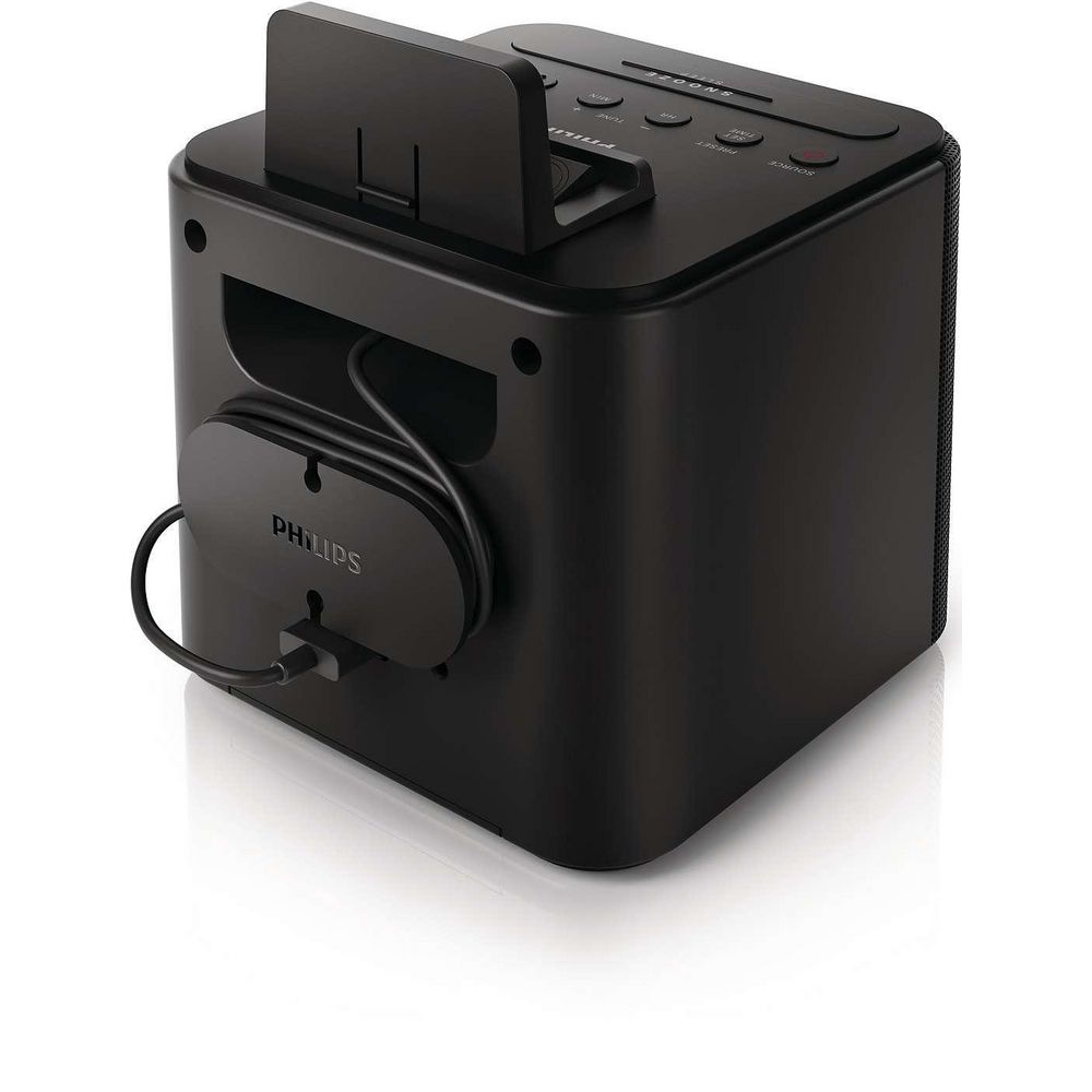 Philips Digital Clock Radio with USB Dock