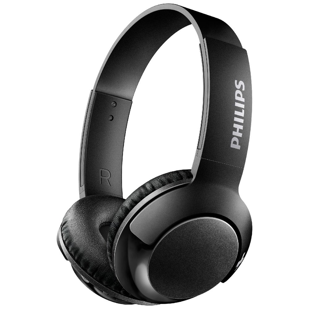 Philips Bass Wireless On-ear Earphones Black