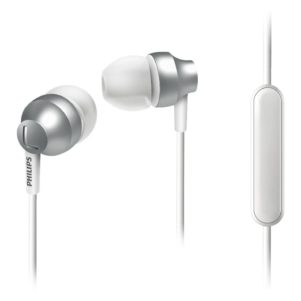 Philips Chromz Gel Earphones Silver