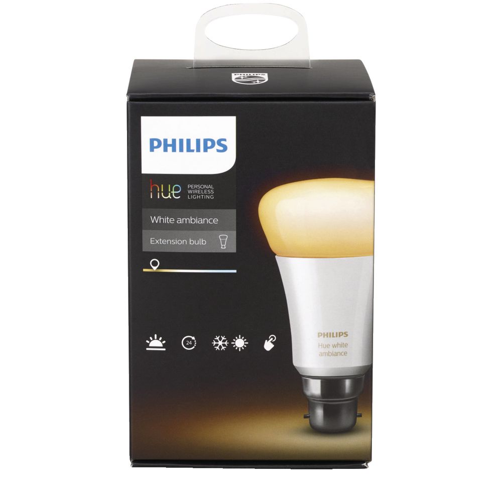 Phillips Hue Single B22 Bulb White Ambiance