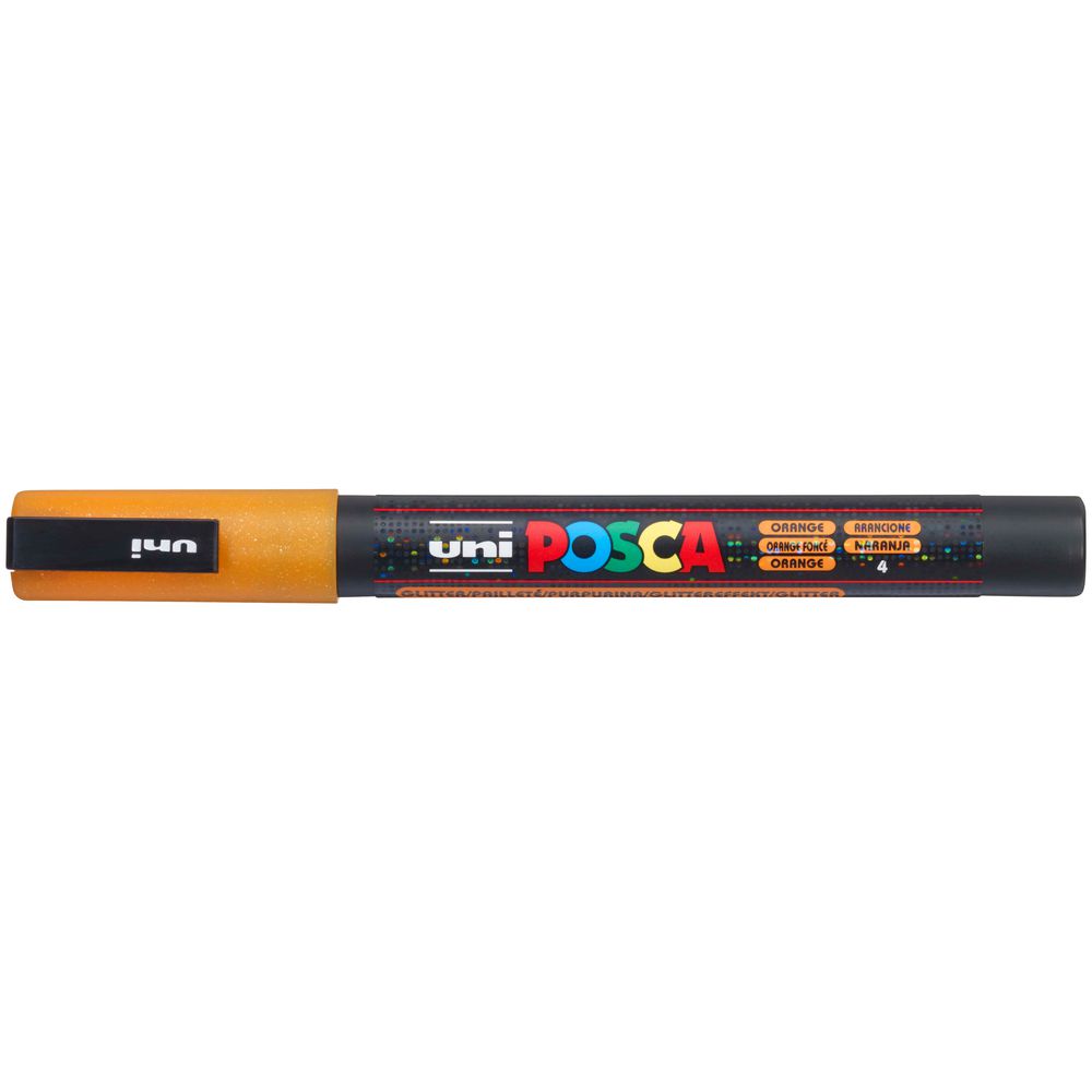 Uni POSCA PC-3M Marker Glitter Orange