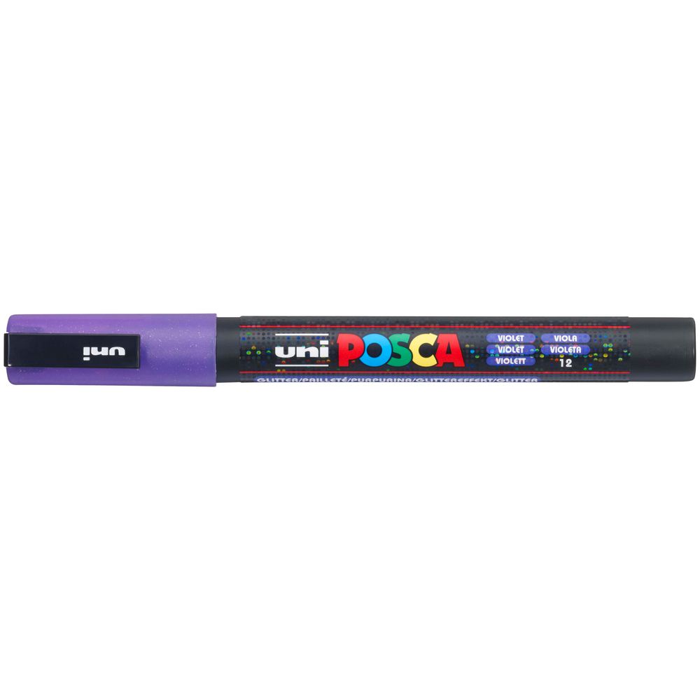 Uni POSCA PC-3M Marker Glitter Violet