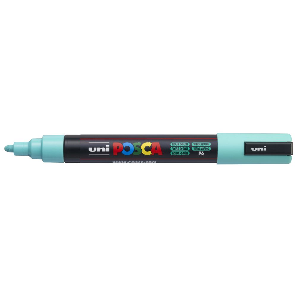 Uni POSCA PC-5M Coloured Marker Aqua Green