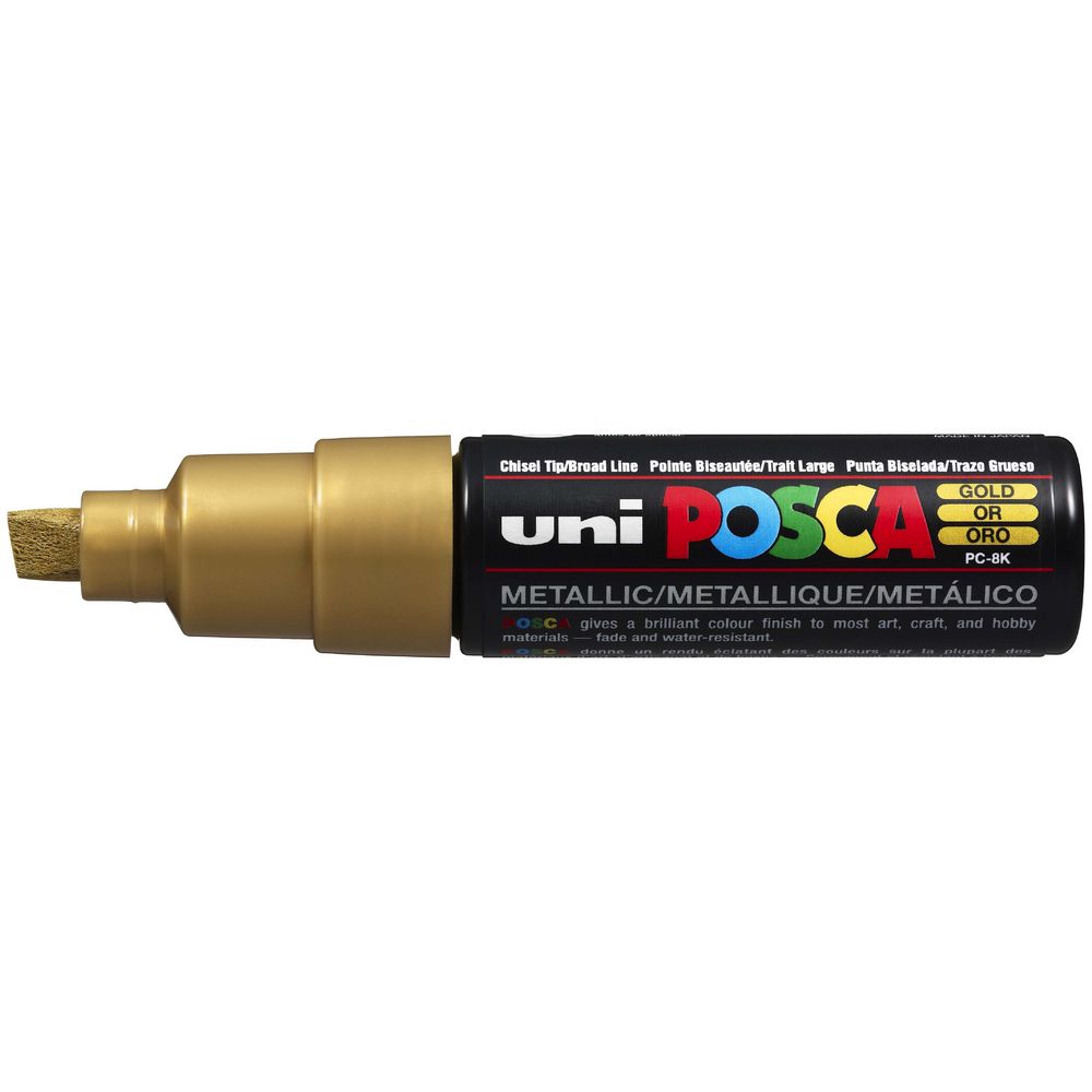 Uni POSCA PC-8K Poster Marker Gold