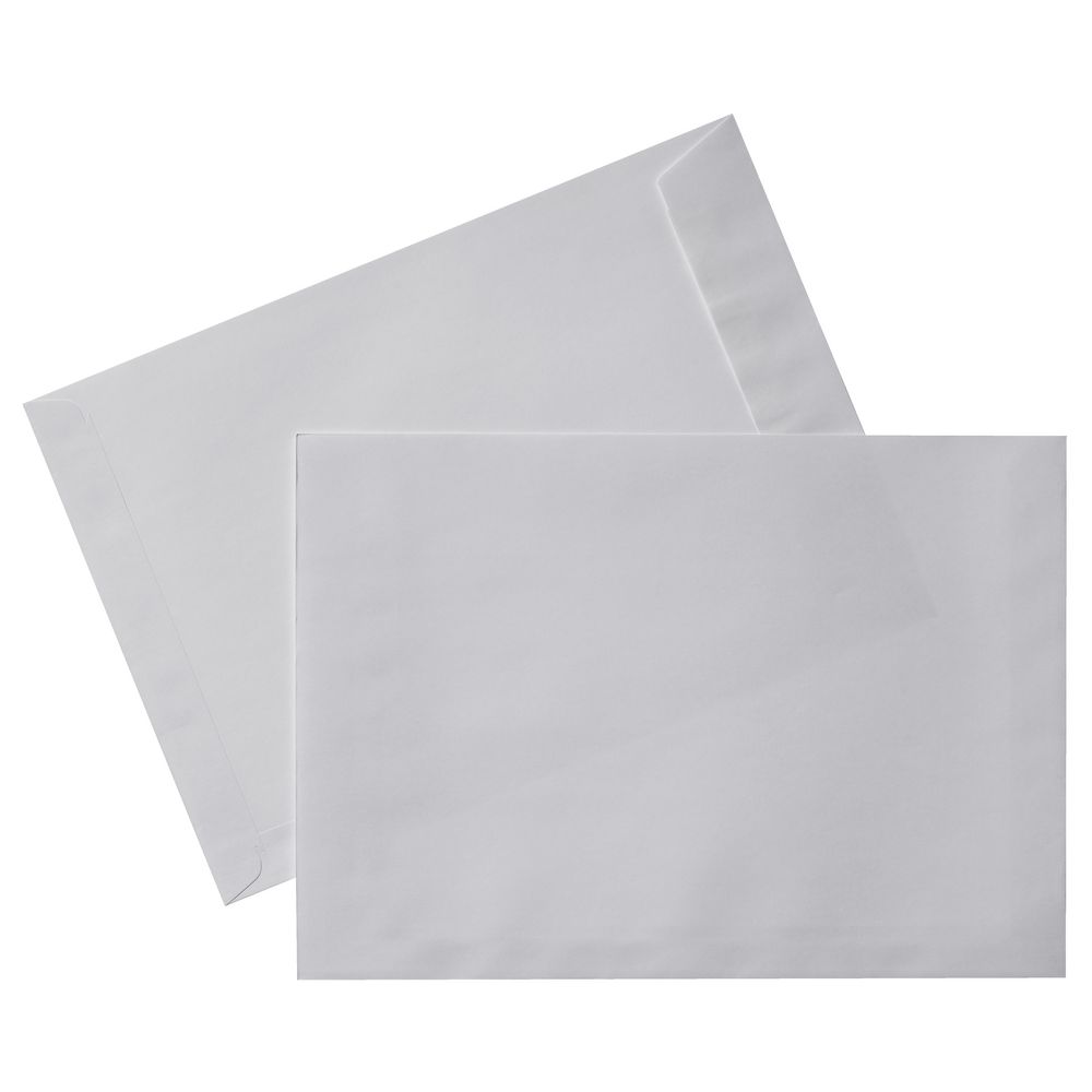 PPS Plainface C4 Envelopes White 100 Pack