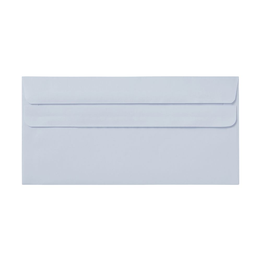 PPS Plainface DL Envelopes White 100 Pack