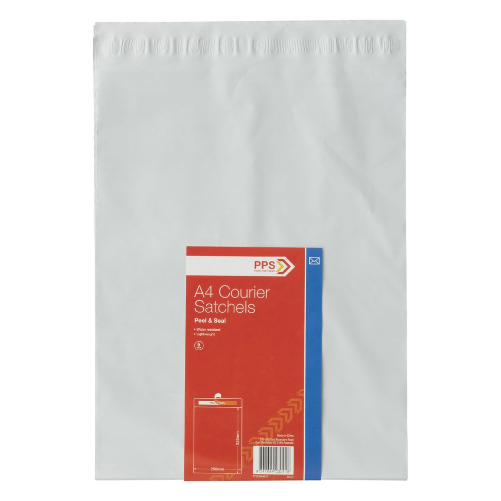 PPS A4 Courier Bag 5 Pack