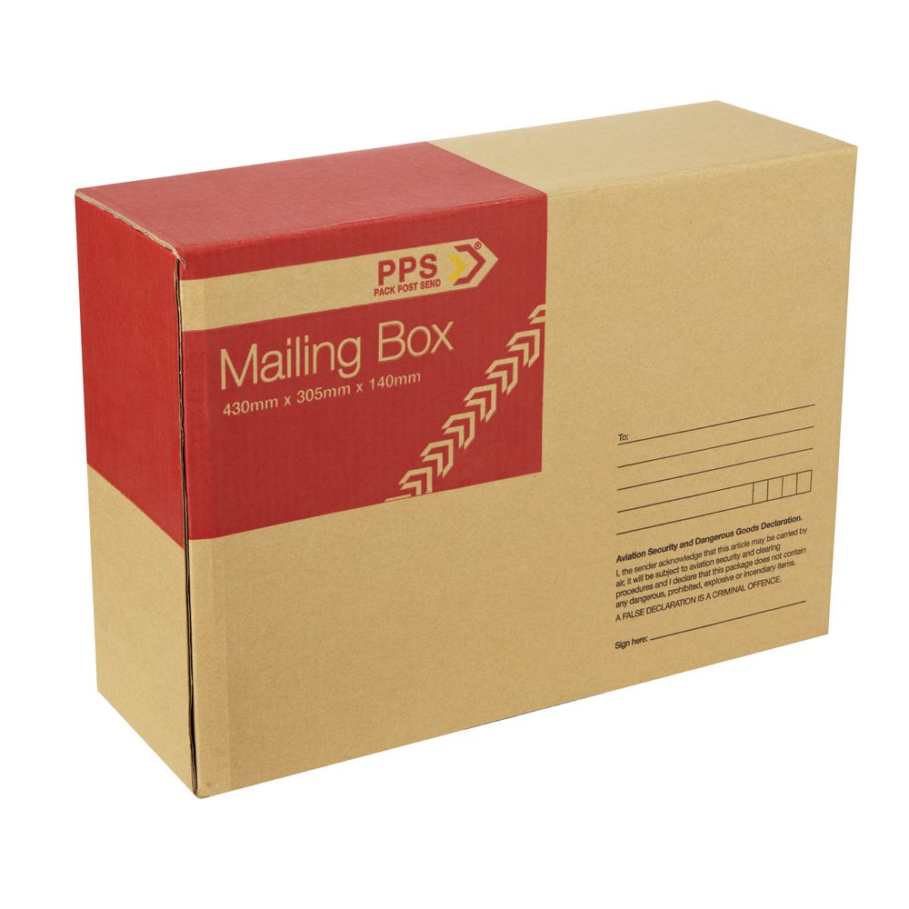 PPS Mailing Box 430 x 305 x 140mm