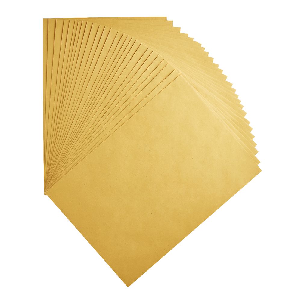 PPS C4 Plain Faced Gold 100% Recycled Envelopes 25 Pack