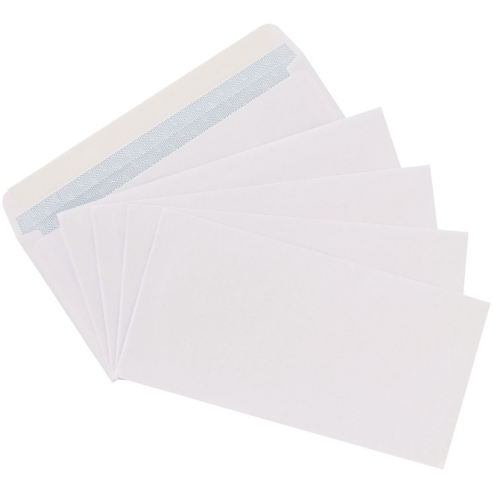 PPS DLX Window Faced 100% Recycled Envelopes 100 Pack