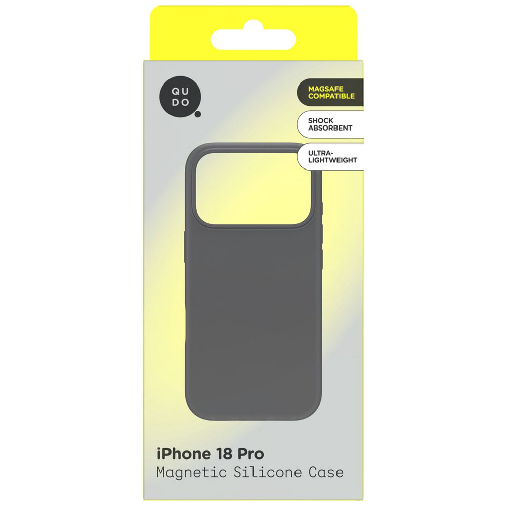 Qudo MagSafe Silicone Case iPhone 18 Pro | Officeworks