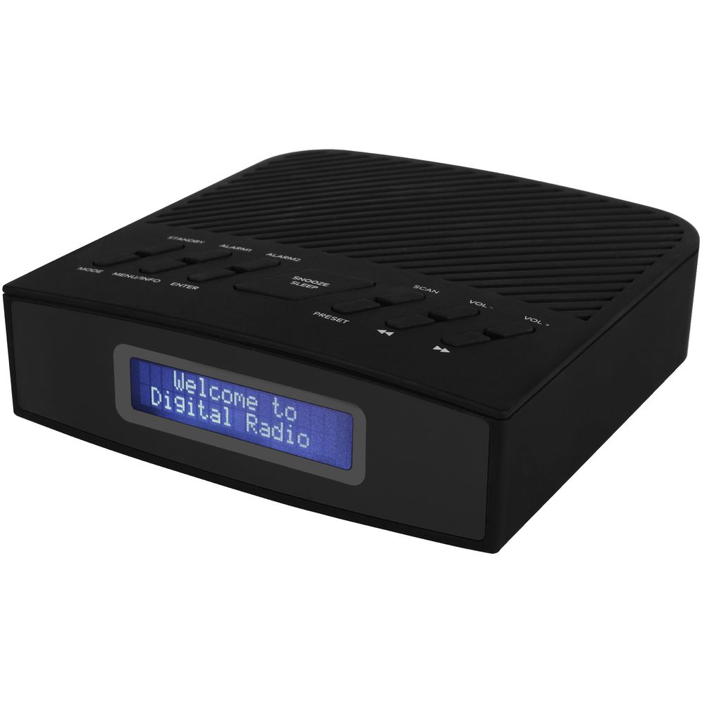 Qudo DAB+ Clock Radio Black